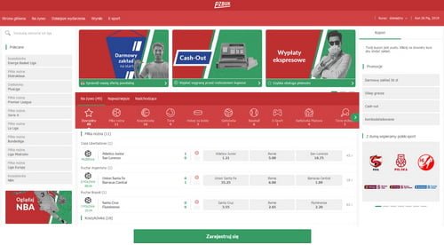 strona internetowa bukmachera PZBuk