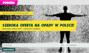 Typowanie pogody jest ryzykowne, lecz możliwe Zakłady specjalne na pogodę - BetFan