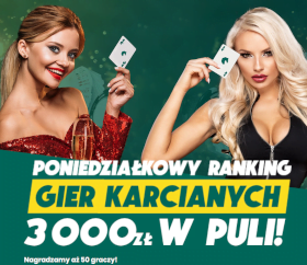 Oferta Betfan na gry karciane promowana jest przez dedykowane akcje promocyjne Betfan - oferta na gry karciane
