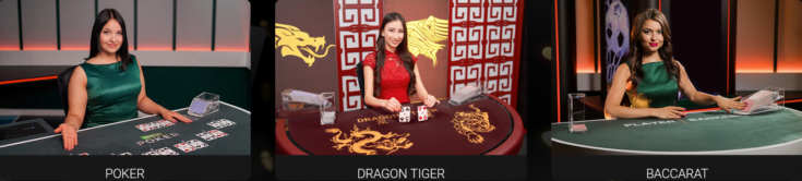 Oferta zakładów na gry karciane obejmuje w Fortunie także niedostępną u innych bukmacherów w Polsce grę Dragon Tiger Fortuna - oferta na gry karciane