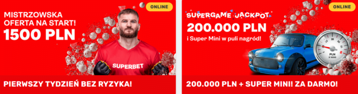 W Superbet oferta promocji to akcje skierowane do nowych, ale też do stałych graczy Superbet - oferta promocji
