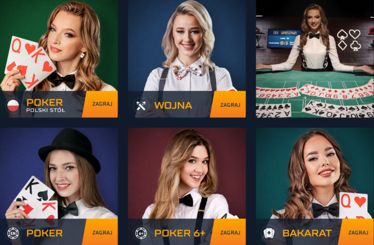 Gry karciane Betgames w STS