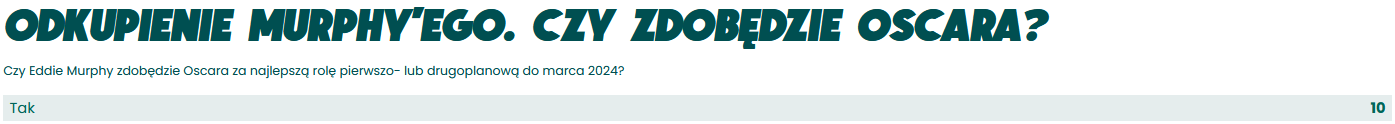 BetFan oferuje dodatkowe zakłady bukmacherskie na Oscary Zakład