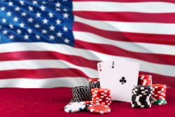 USA składa się z 50 stanów, a prawo hazardowe w każdym stanie może się w wielu punktach różnić od prawa innych stanów Hazard - USA