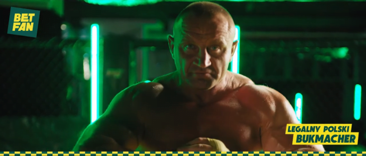 W pierwszej reklamie Betfan wystąpił Mariusz Pudzianowski Betfan i Mariusz Pudzianowski - reklama