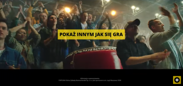 Reklama Fortuny pokazuje kibiców i różne podejście do sportu Fortuna - reklama