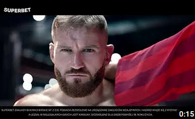 Jan Błachowicz jako ambasador Superbet wystąpił w różnych spotach reklamowych bukmachera Jan Błachowicz - reklama Superbet