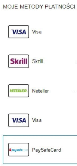 W Superbet można wypłacić wygrane na konto Paysafecard Wypłaty w Superbet - Paysafecard