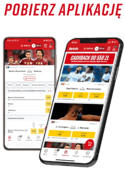 Aplikacja Betclic może zostać pobrana na smartfon z systemem Android albo iOS Betclic - aplikacja na Androida i iOS