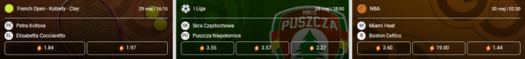 GOBET - oferta zakładów sportowych