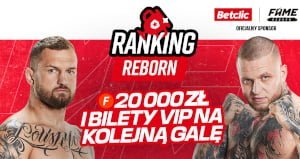 Betclic oferuje nie tylko kursy na Fame MMA, ale też ciekawe promocje dotyczące gali Fame MMA - kursy i promocje