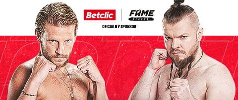 Betclic, jako oficjalny bukmacher Fame MMA, ma wyłączność na zakłady bukmacherskie na walki federacji Fame MMA - zakłady bukmacherskie sponsora Betclic