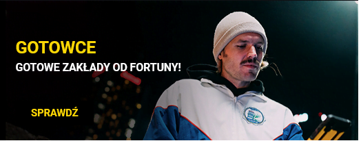 Gotowce to gotowe zakłady łączone dostępne w Fortunie także na Clout MMA Clout MMA - bukmacher Fortuna i gotowce