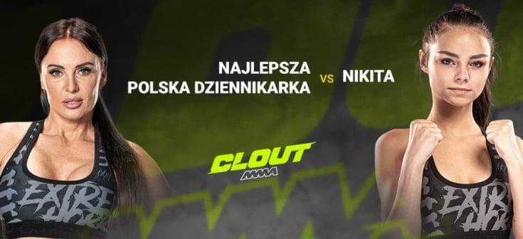 Zakłady na Clout MMA można stawiać także na walki kobiet - celebrytek i influencerek Clout MMA - celebryci i influencerzy