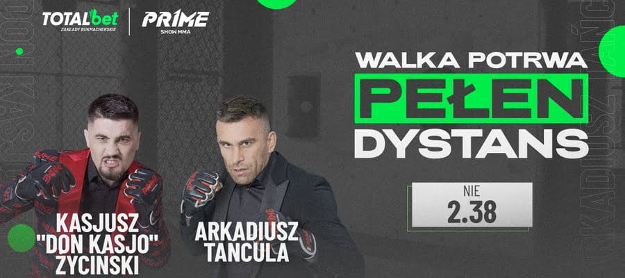 Zakłady na Prime Show MMA na pełen dystans to ciekawa alternatywa dla zakładów na zwycięzcę Prime Show MMA - zakłady bukmacherskie na pełen dystans