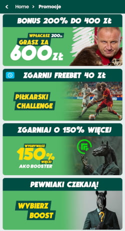 W aplikacji Betfan znajdziesz atrakcyjne bonusy i promocje Aplikacja Betfan - promocje