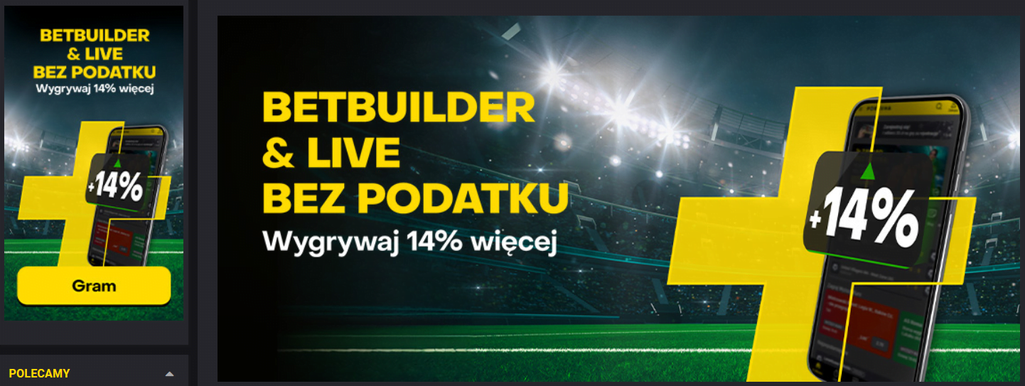 Gra bez podatku jest jedną z flagowych promocji bukmachera Forutna Obstawianie bez podatku - Fortuna