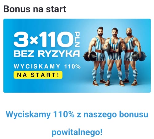 Bonus powitalny Betcris