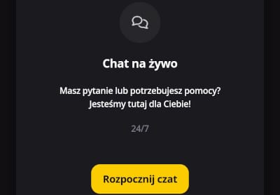 Czat na żywo w aplikacji LV BET działa szybko i całodobowo Aplikacja mobilna LV BET - obsługa klienta