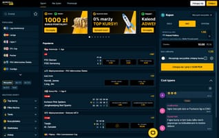 Tak wygląda strona internetowa bukmachera AdmiralBet. bukmacher AdmiralBet - strona internetowa