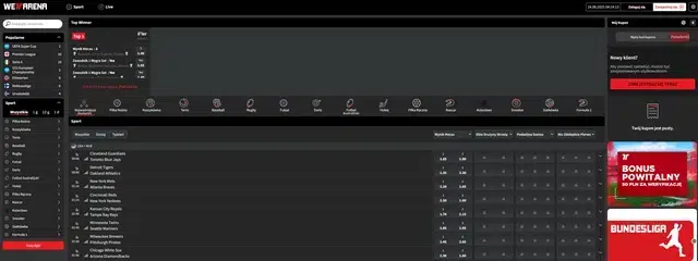 WettArena betting site - screenshot